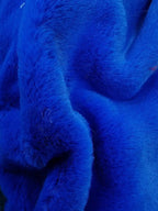 Pelliccia Ecologica Morbida 0,5 m / BLU ROYAL (BLU CHIARO)