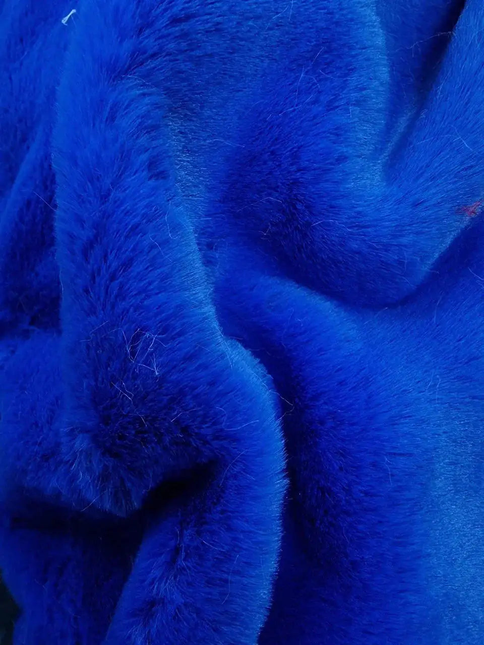 Pelliccia Ecologica Morbida 0,5 m / BLU ROYAL (BLU CHIARO)