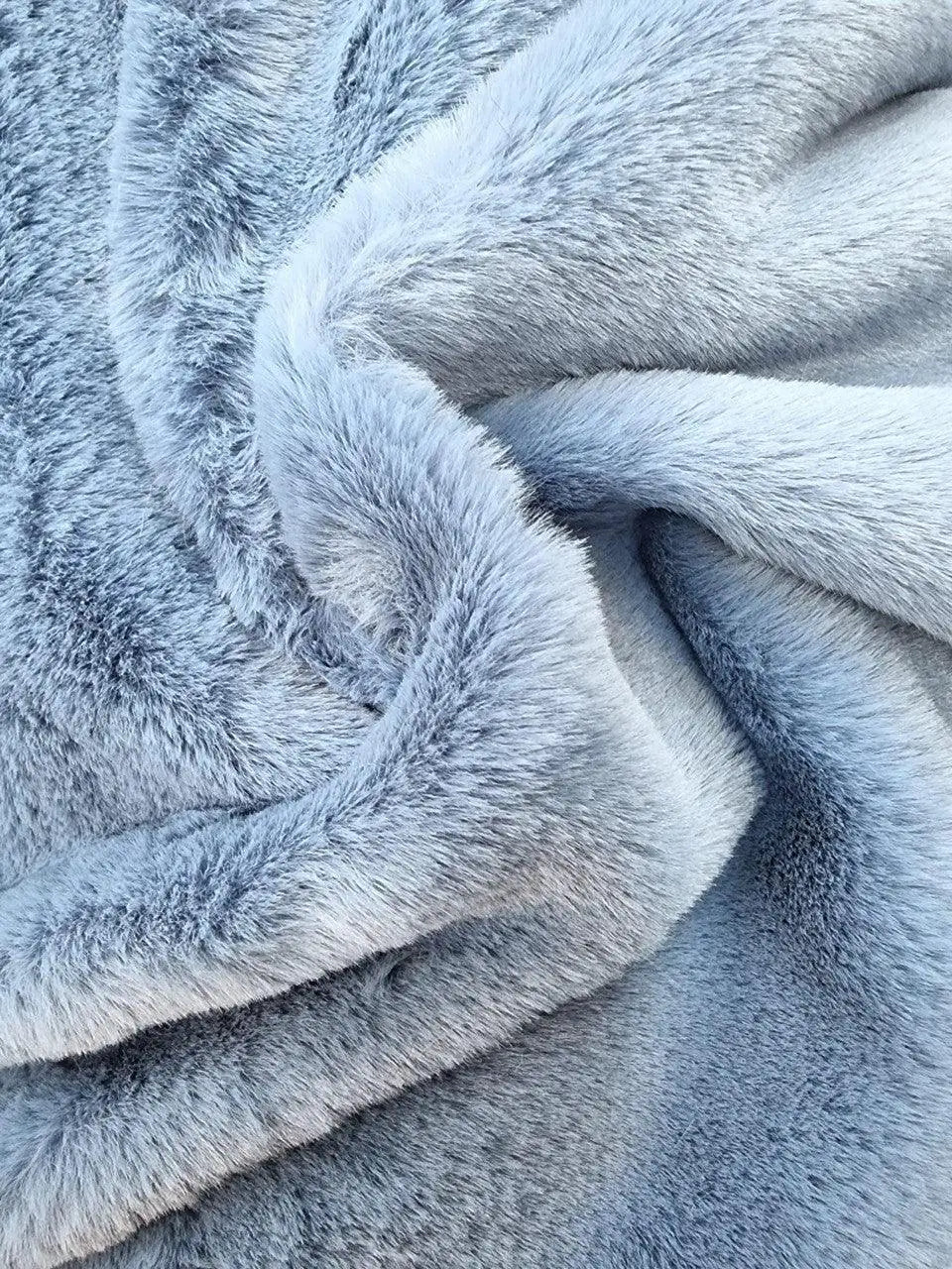 Pelliccia Ecologica Morbida 0,5 m / CELESTE