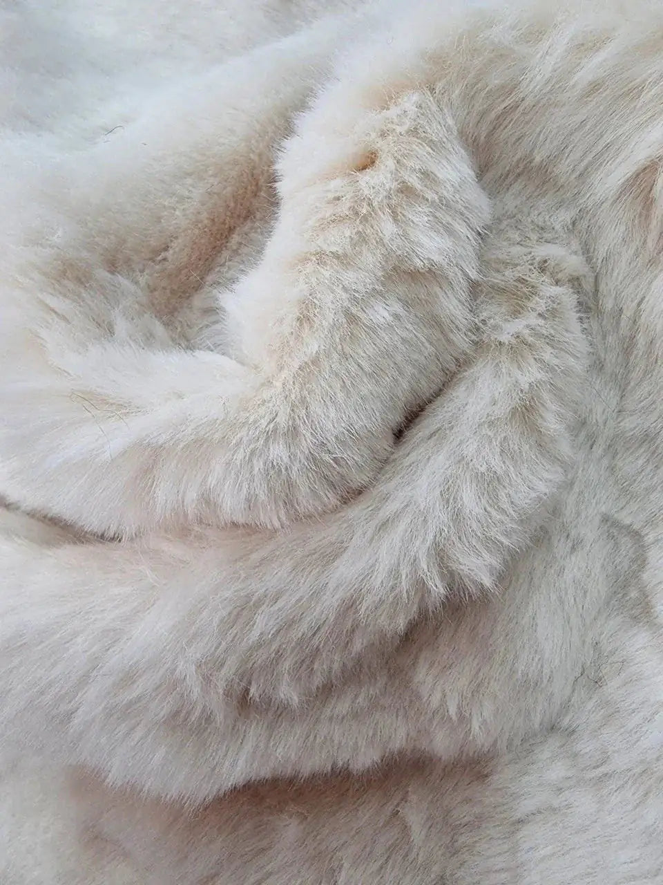 Pelliccia Ecologica Morbida 0,5 m / CREMA