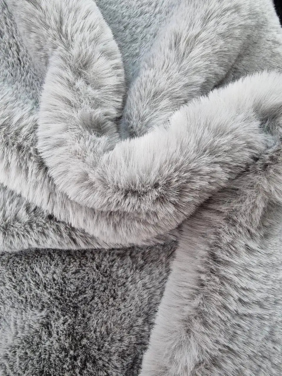 Pelliccia Ecologica Morbida 0,5 m / GRIGIO PERLA