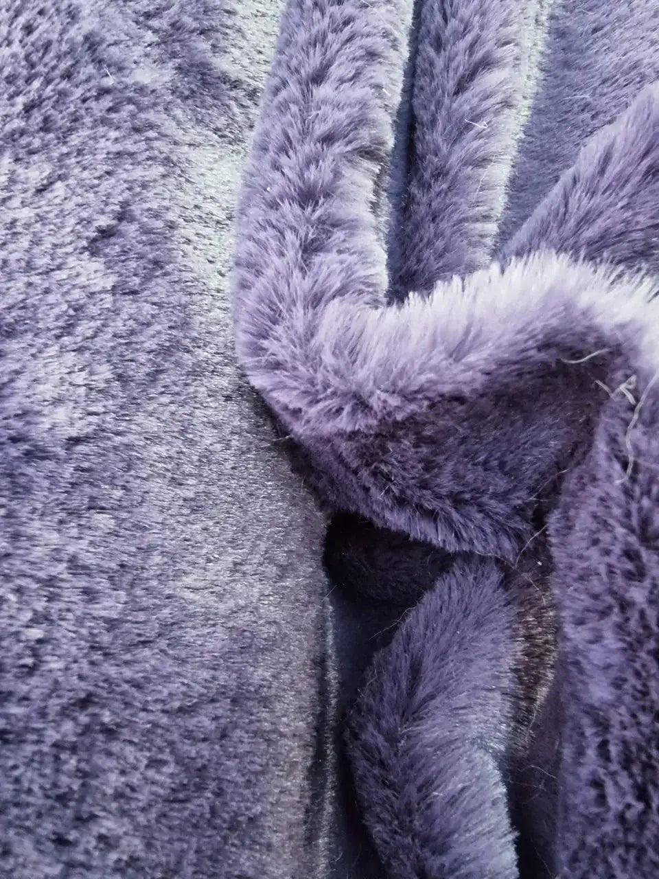 Pelliccia Ecologica Morbida 0,5 m / PRUGNA