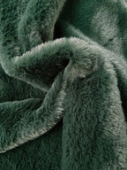 Pelliccia Ecologica Morbida 0,5 m / VERDE GUCCI
