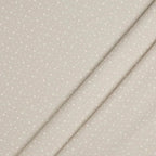 Piquet Cotone Stelle Sparse Rosa Celeste Grigio