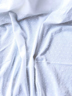 Plumetis Cotone Bianco