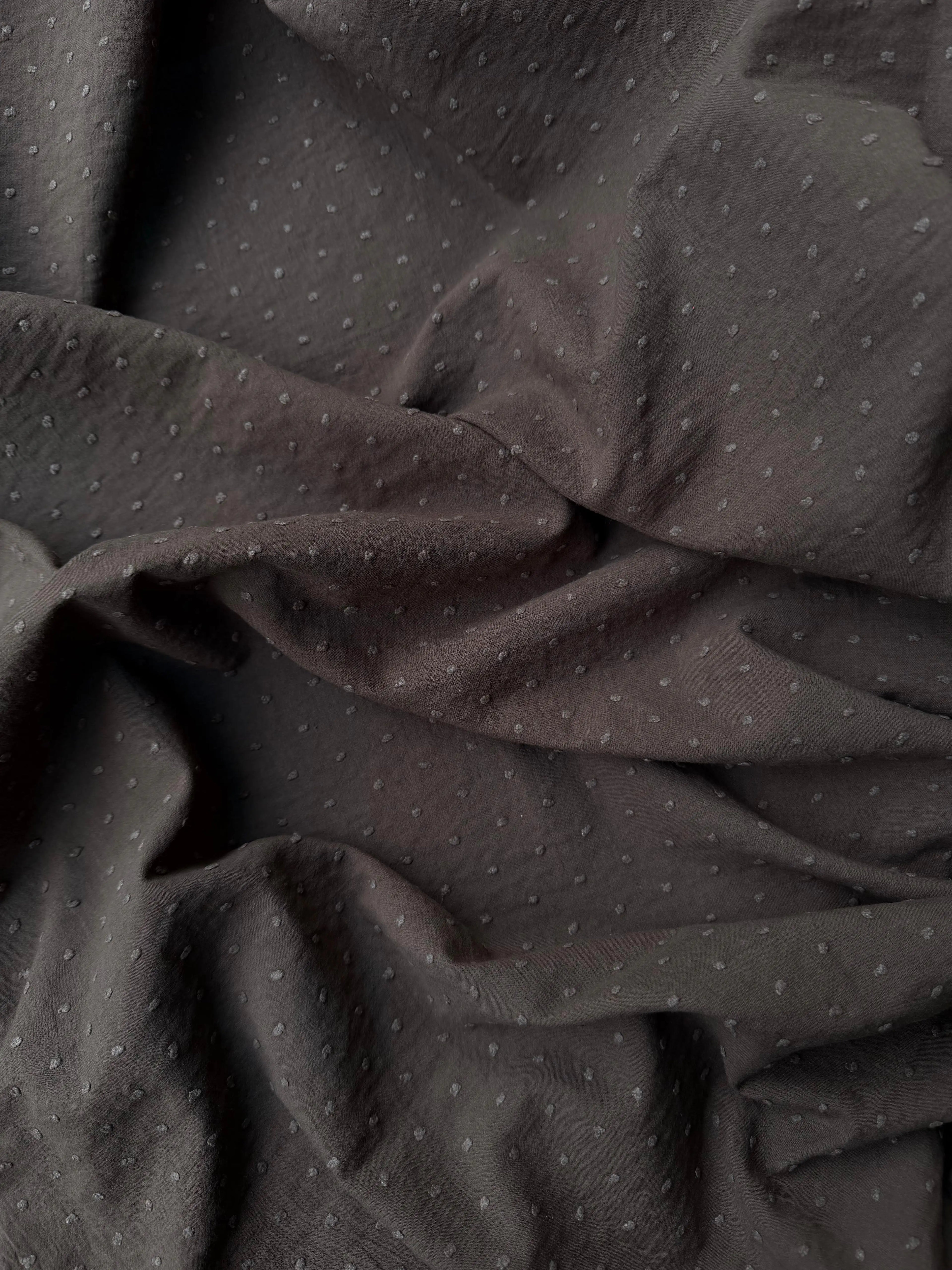 Plumetis Cotone Marrone