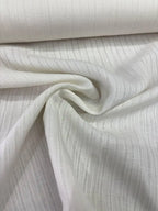 Puro Lino Bianco Seta Traforato