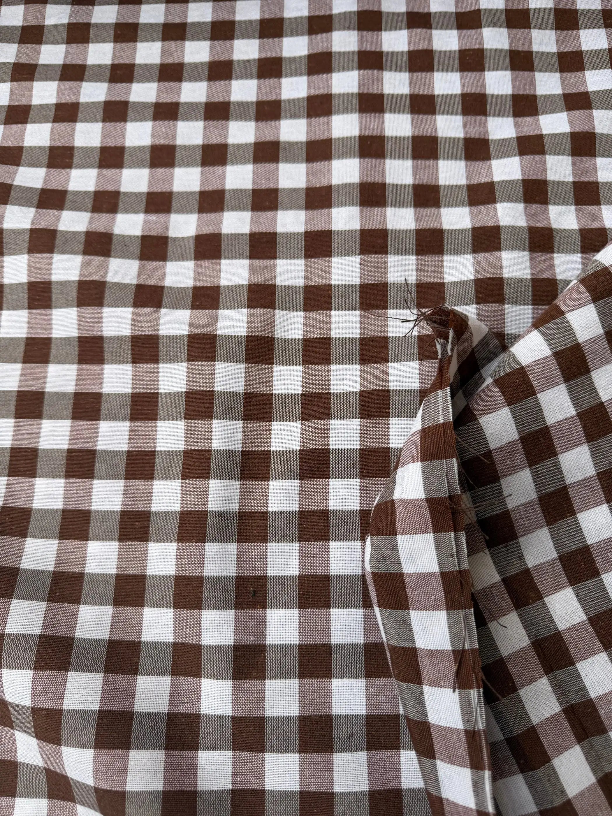 Quadro Cotone Tinto in Filo 0,5 m / Marrone Country