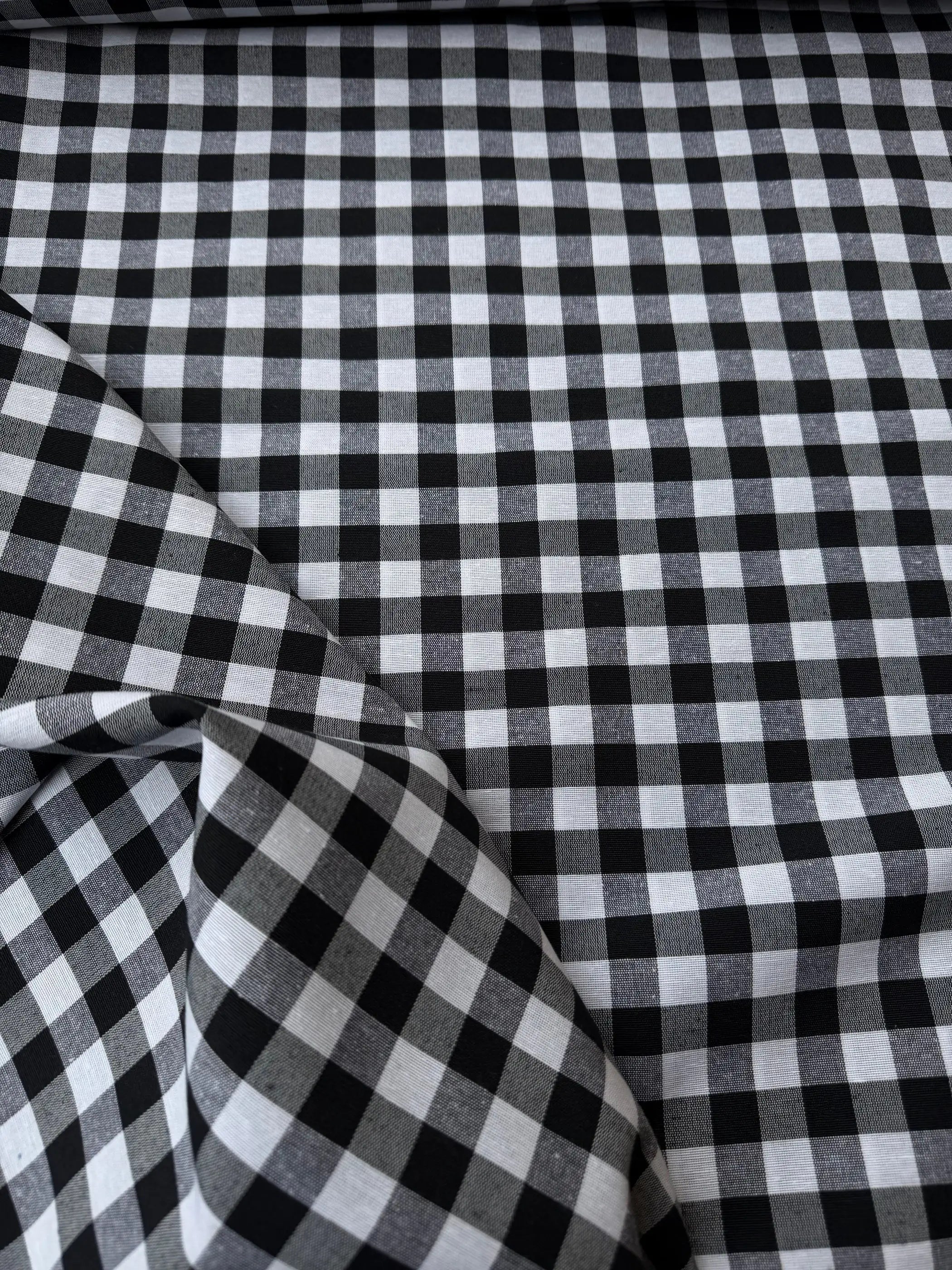 Quadro Cotone Tinto in Filo 0,5 m / Nero Country