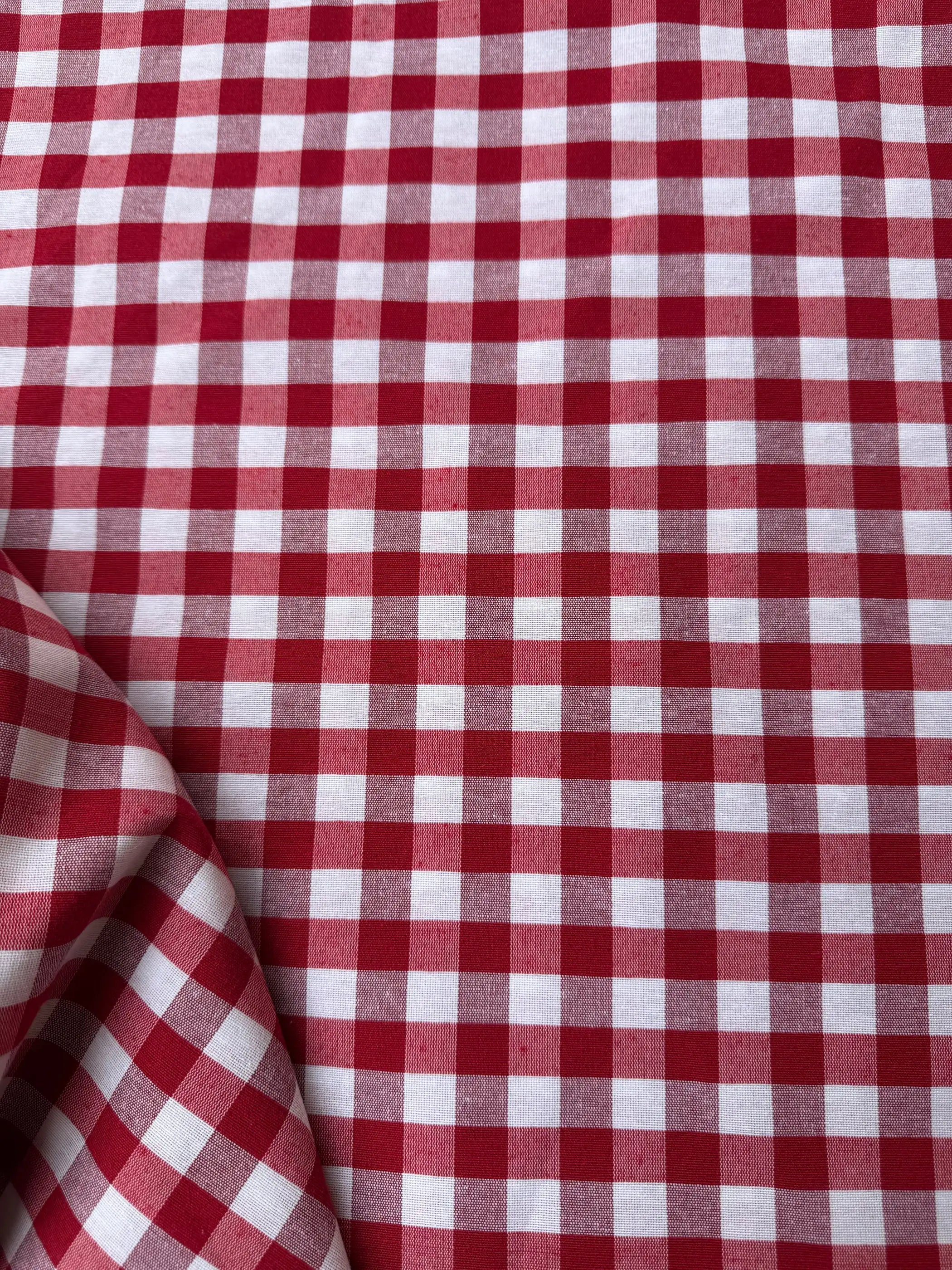 Quadro Cotone Tinto in Filo 0,5 m / Rosso Country