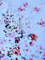 Rasatello Cotone Floreale Imperial