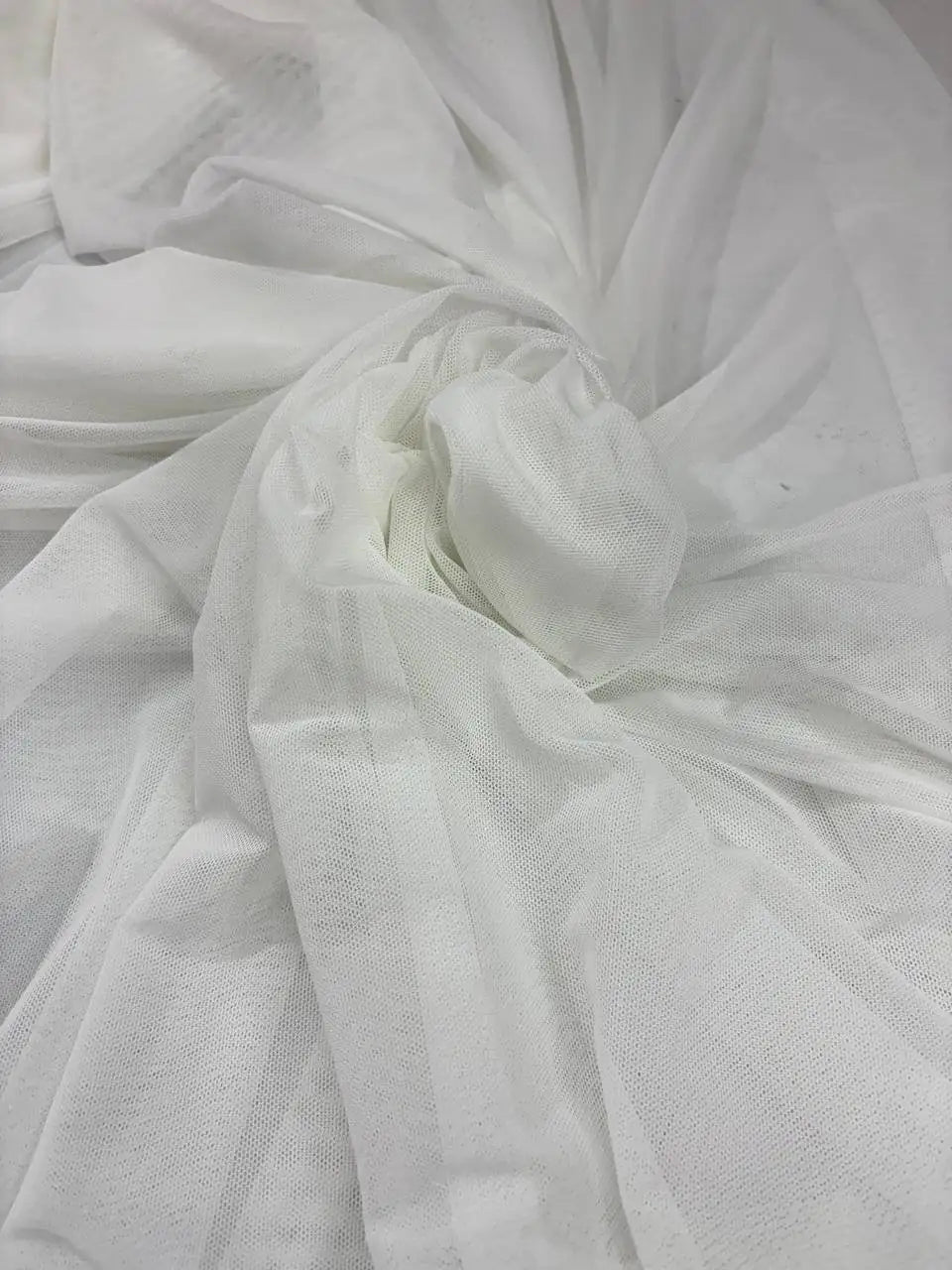 Rete (tullè) Bielastico Bianco