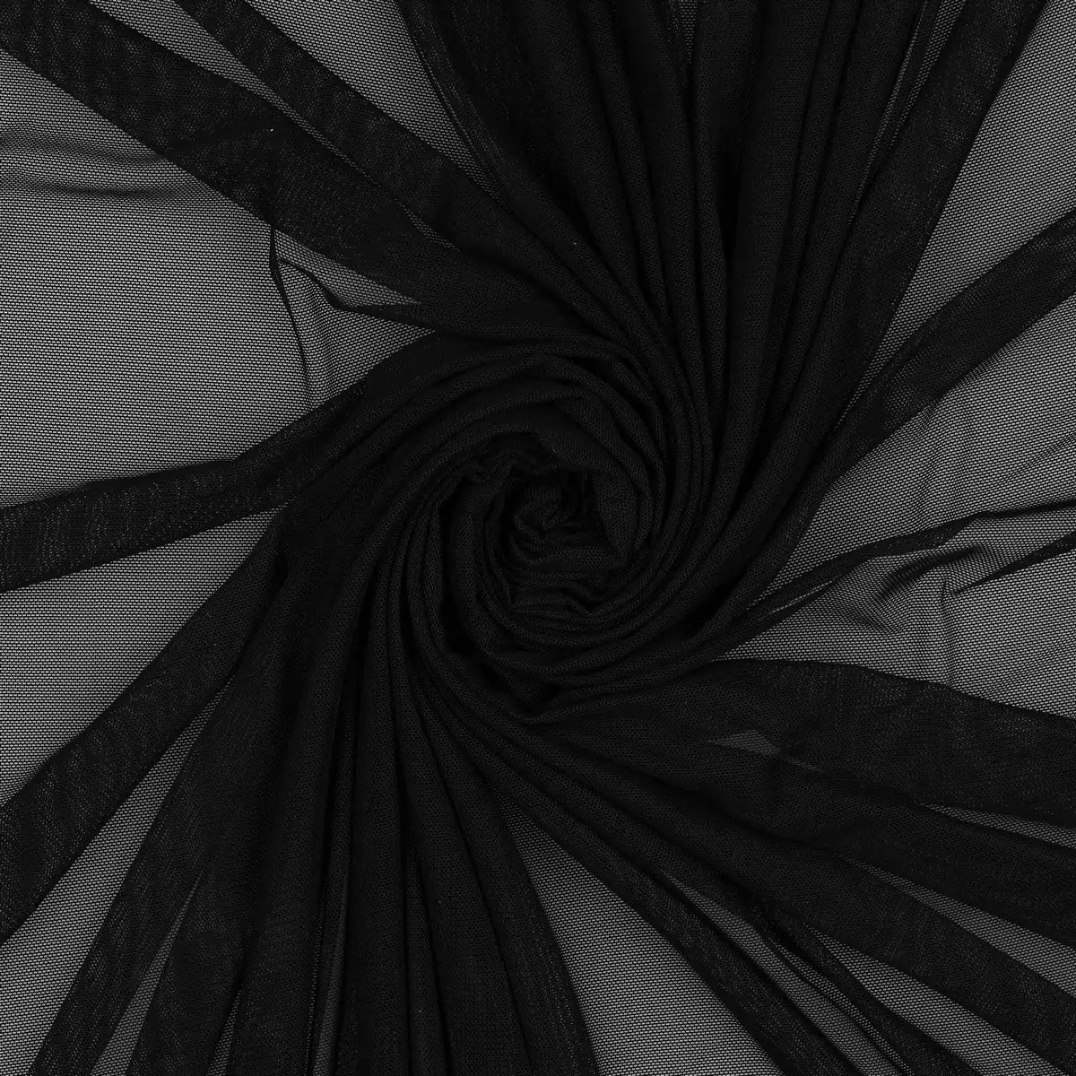 Rete (tullè) Bielastico Nero