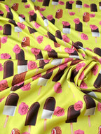 Satin Icecream Verde Limè