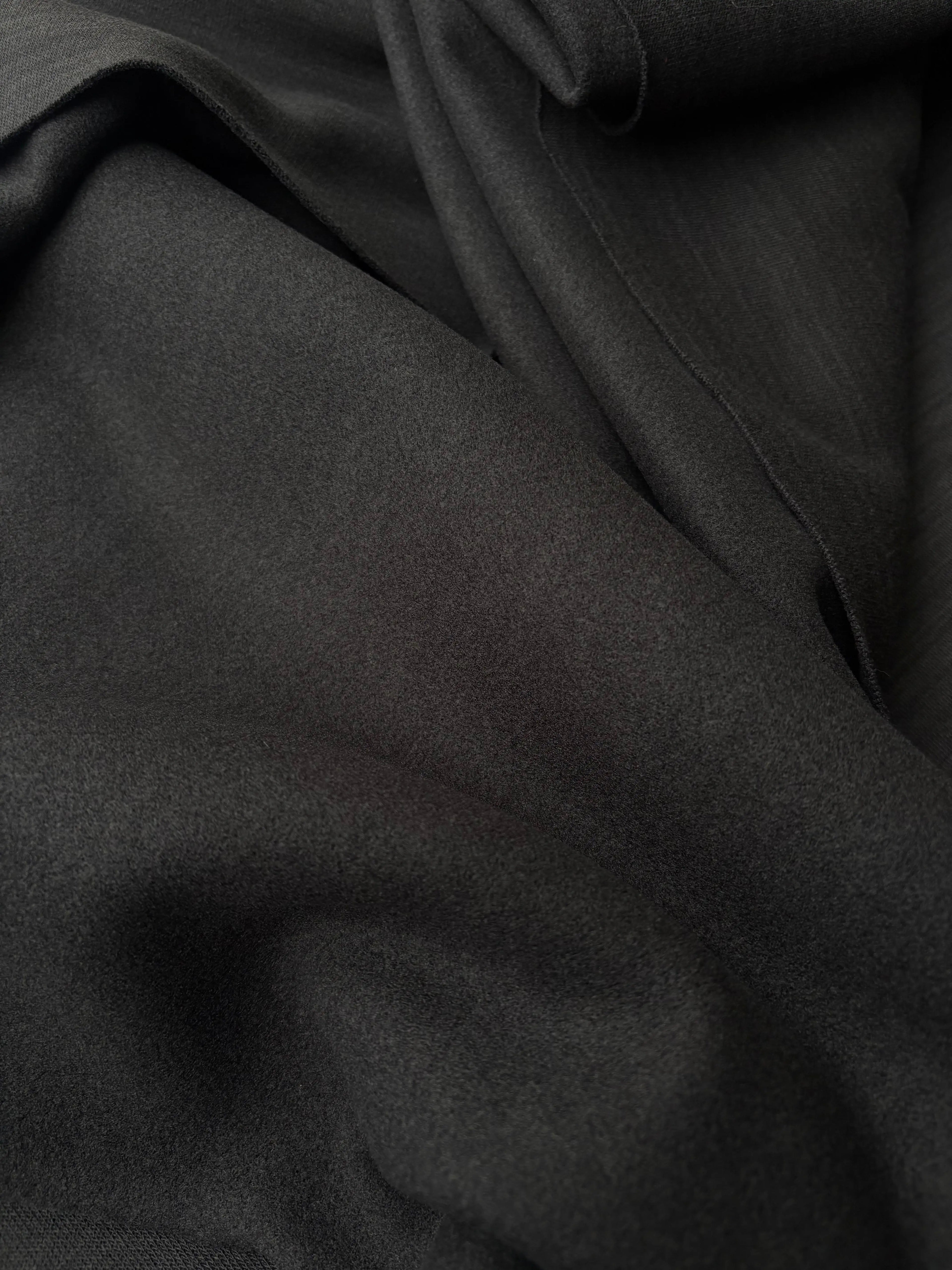 Scampolo Cappotto Tessuto Panno 3,00x1,50 Black Week