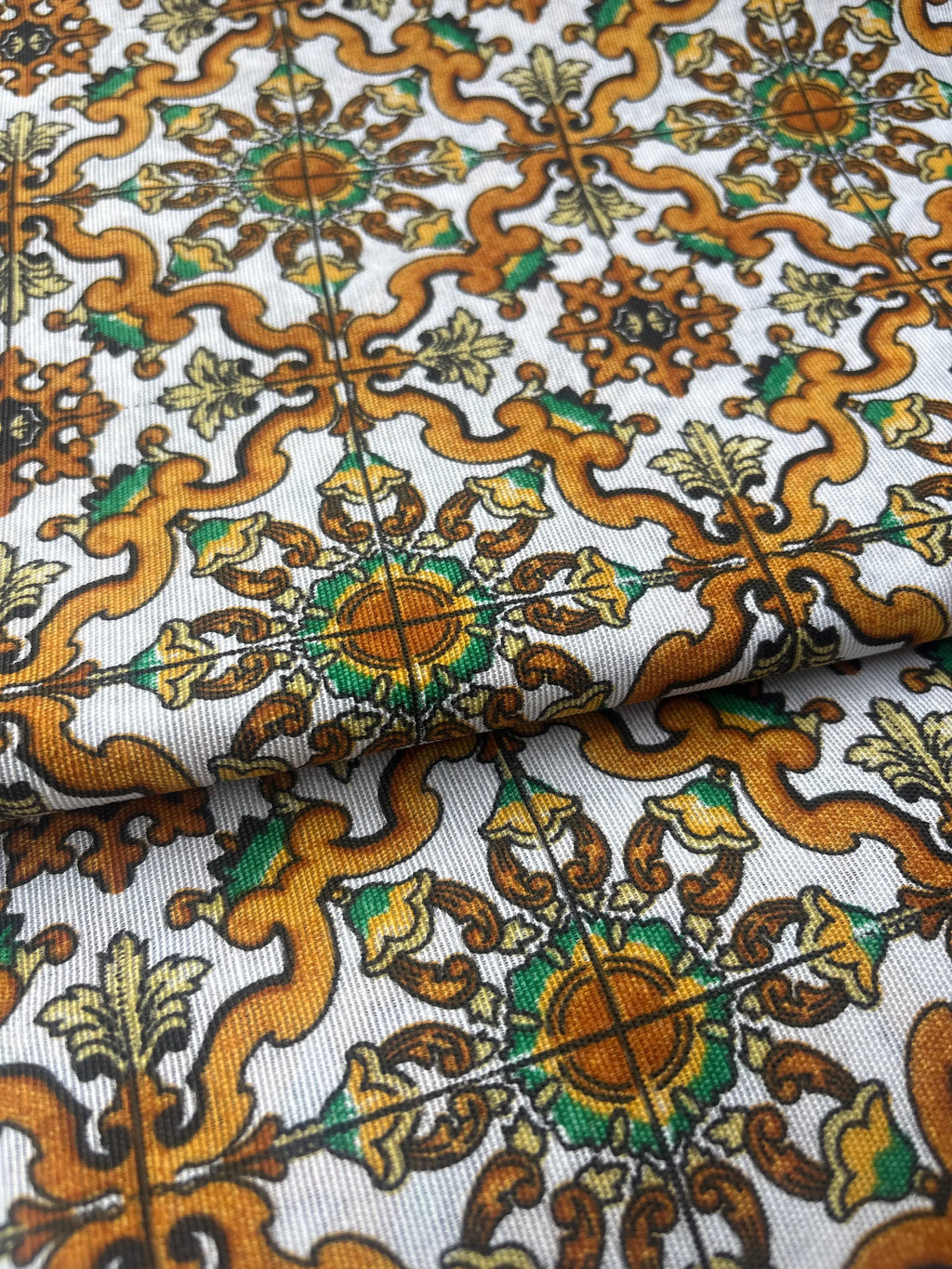 Scampolo Maiolica Giallo Verde Capri Sicilia 270x280