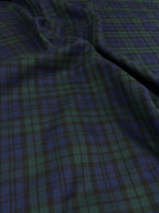 Scampolo Tartan Scozzese Quadro Verdone Black Watch Inglese 0,45x1,50