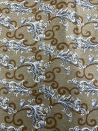 Scampolo Tessuto Cotone LONETA Barocco Maculato 260X280