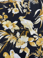Scampolo Tessuto Pappagallo Barocco Cotone LONETA Arredo 270X280