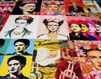 TELA FRIDA RIQUADRI PATCHWORK ALL OVER
