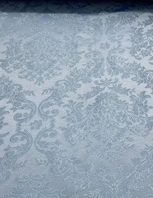 Tappezzeria Damascato Jacquard Celeste 280H