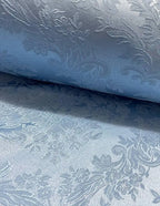 Tappezzeria Damascato Jacquard Celeste 280H