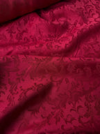 Tappezzeria Damascato Jacquard Classic Bordeaux 280