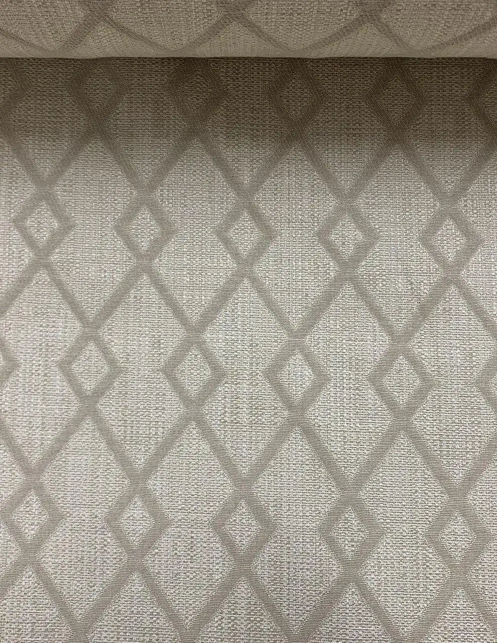 Tappezzeria Doppio Canapone Geometrica Panna