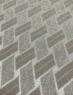 Tappezzeria Geometrico Doppio Canapone Sabbia