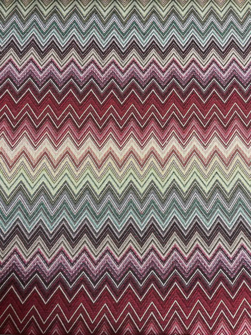 Tappezzeria Gobelin Spigato Stile Missoni Arredamento 280H