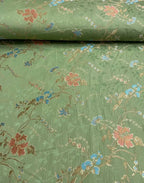 Tappezzeria San leucio Faraone Floreale Verde 280H