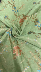 Tappezzeria San leucio Faraone Floreale Verde 280H