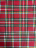 Tartan Cotone Tinto In Filo Quadro Grande 140 offerta