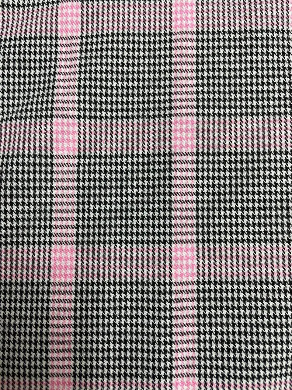 Tartan Scozzese Quadro Rosa Piedipull