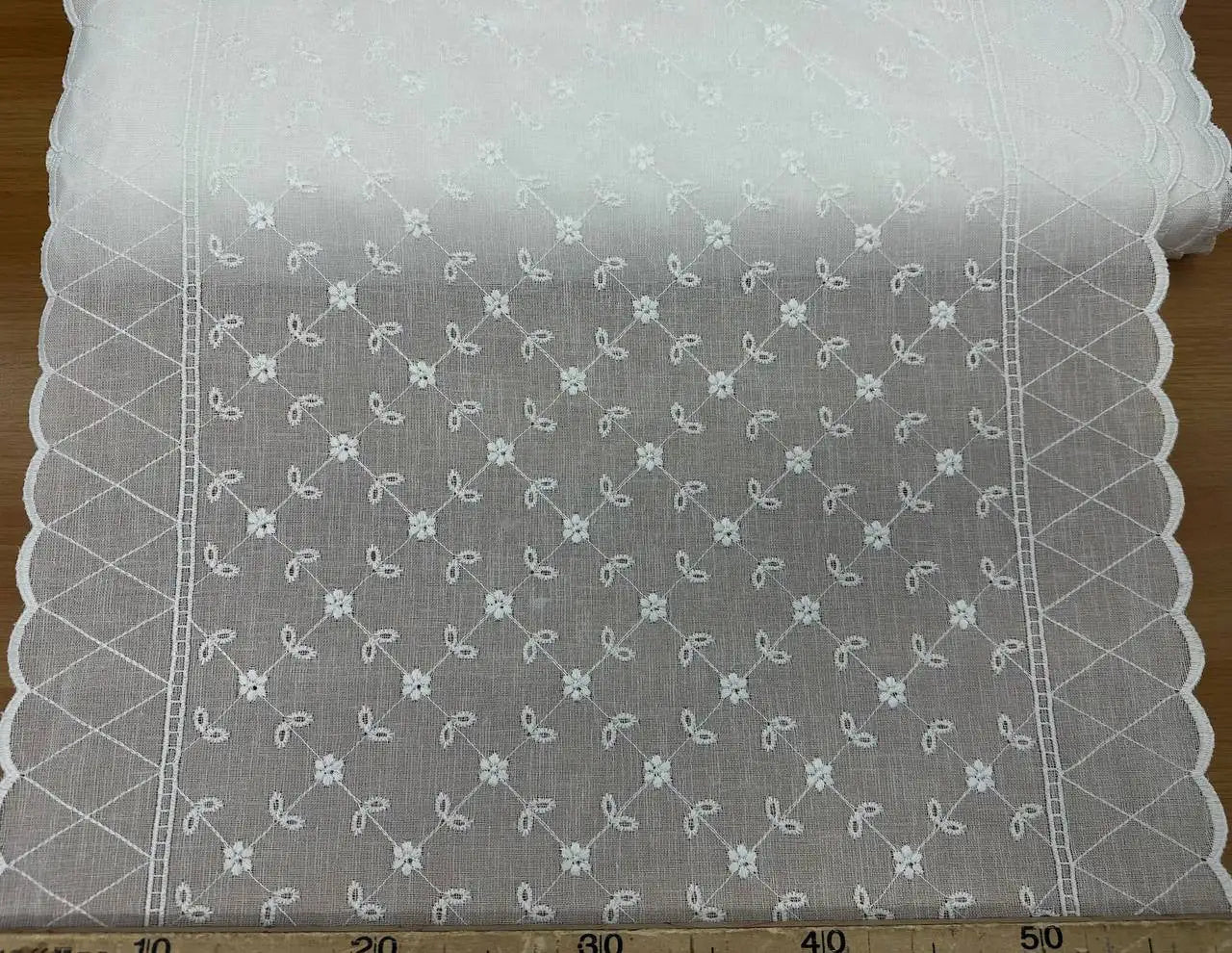 Tendina Fiorellini Bianco
