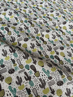 Tessuto Cotone Arredo Cactus Small
