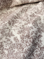 Tessuto Cotone Arredo Tela de Jouy