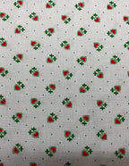 Tessuto Cotone Cuori Cuoricini 150H
