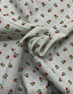 Tessuto Cotone Cuori Cuoricini 150H