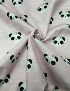 Tessuto Cotone Koala Rosa 150H