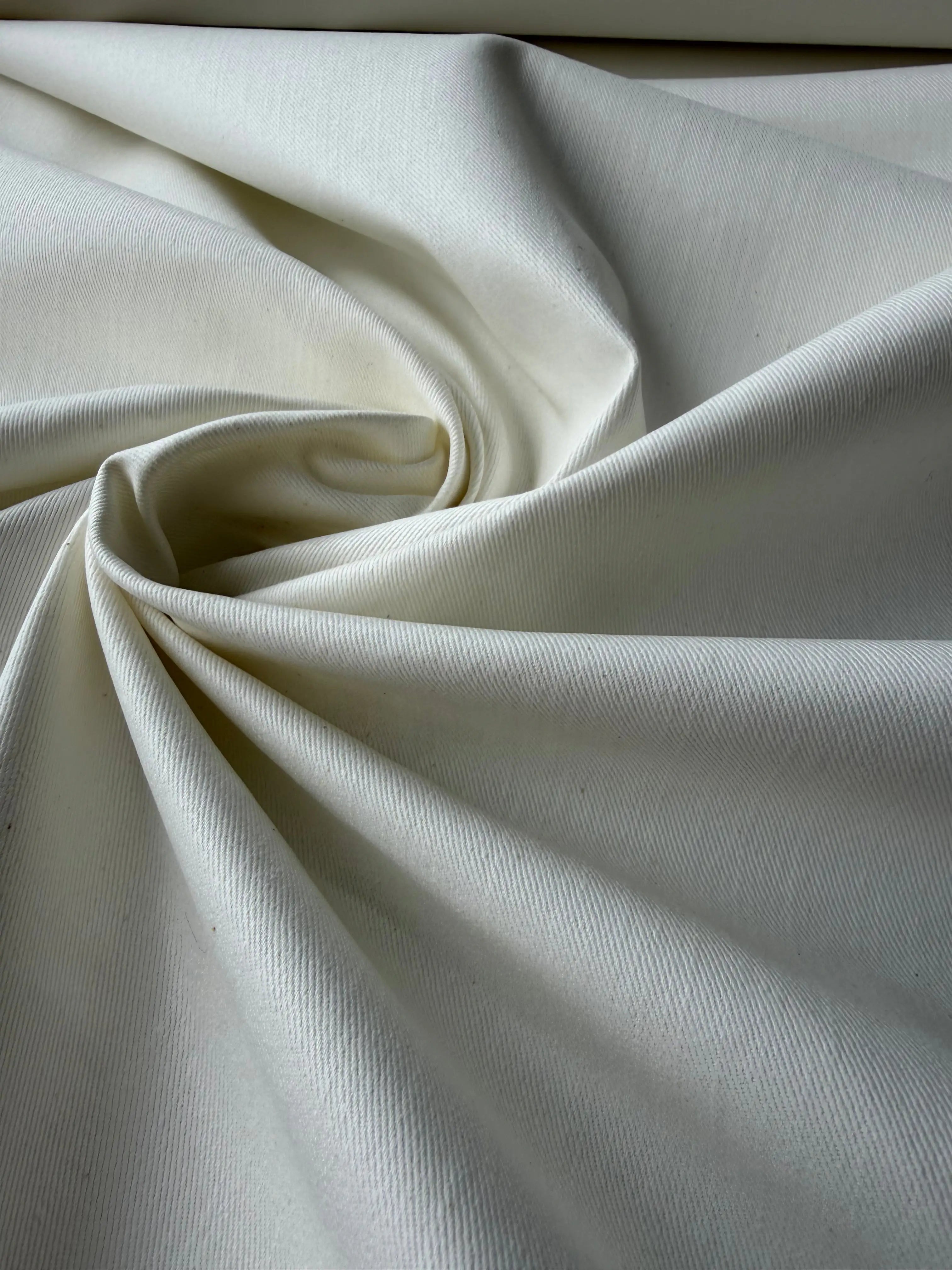 Tessuto Jeans Bianco