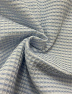 Tessuto Nido D'APE Spugna Cotone 150H 0,5 m / CELESTE