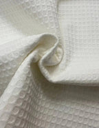 Tessuto Nido D'APE Spugna Cotone 150H 0,5 m / CREMA