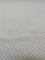 Tessuto Piquet Cotone Stelle Stelline Rosa Celeste 150H