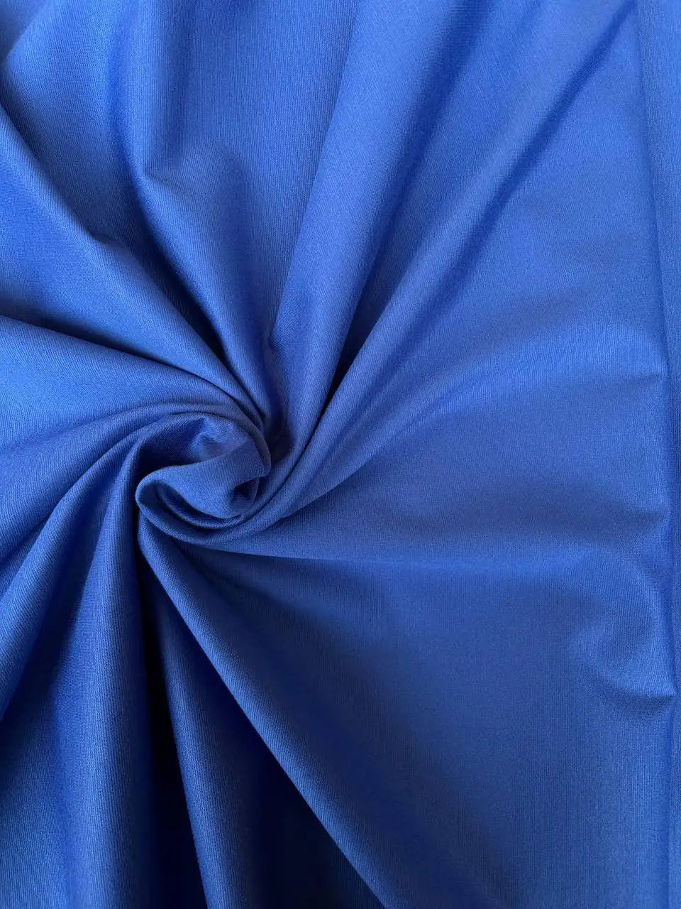 Tessuto Punto Milano Blu Elettrico