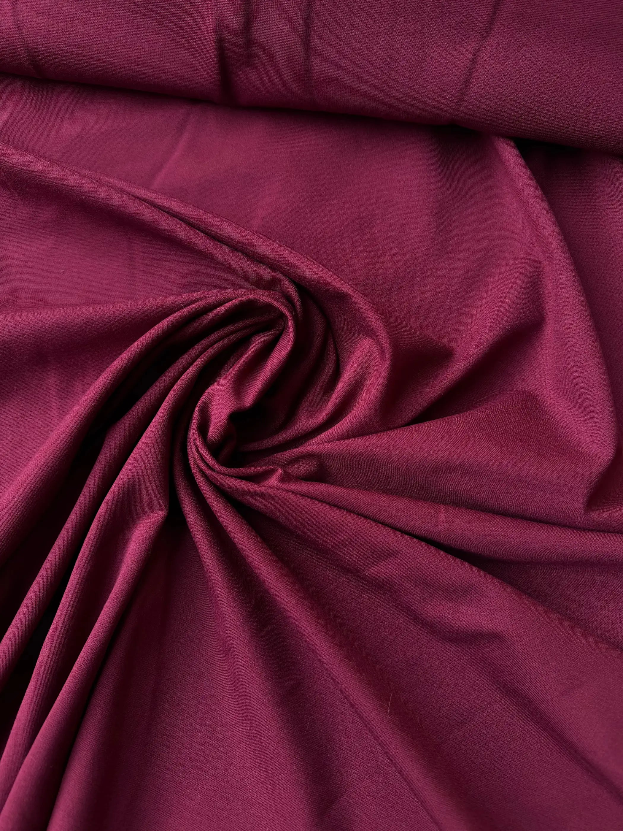 Tessuto Punto Milano Bordeaux