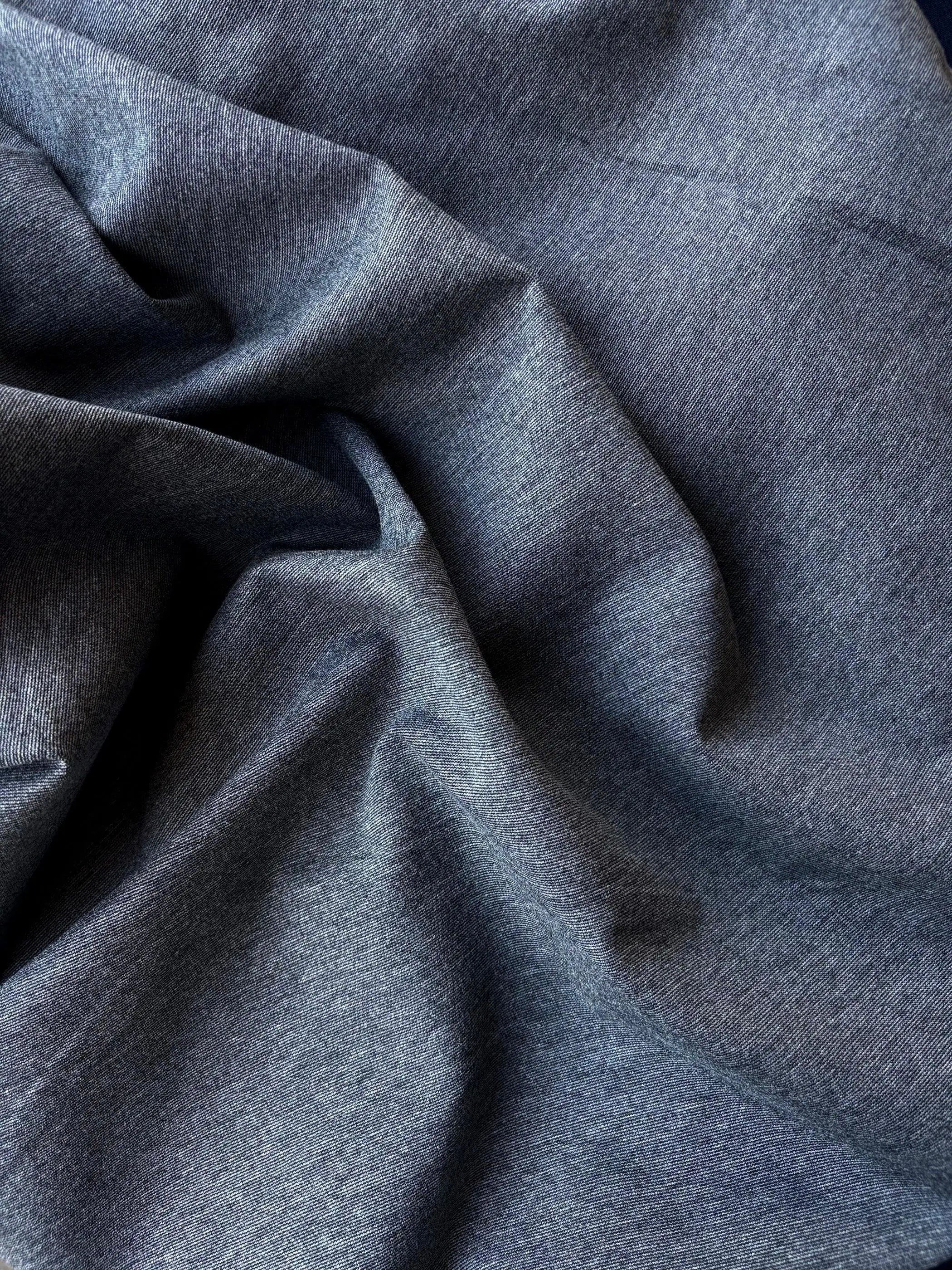 Tessuto Punto Milano Grigio Medio