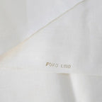 Tessuto Puro Lino 180 Bianco Ecru