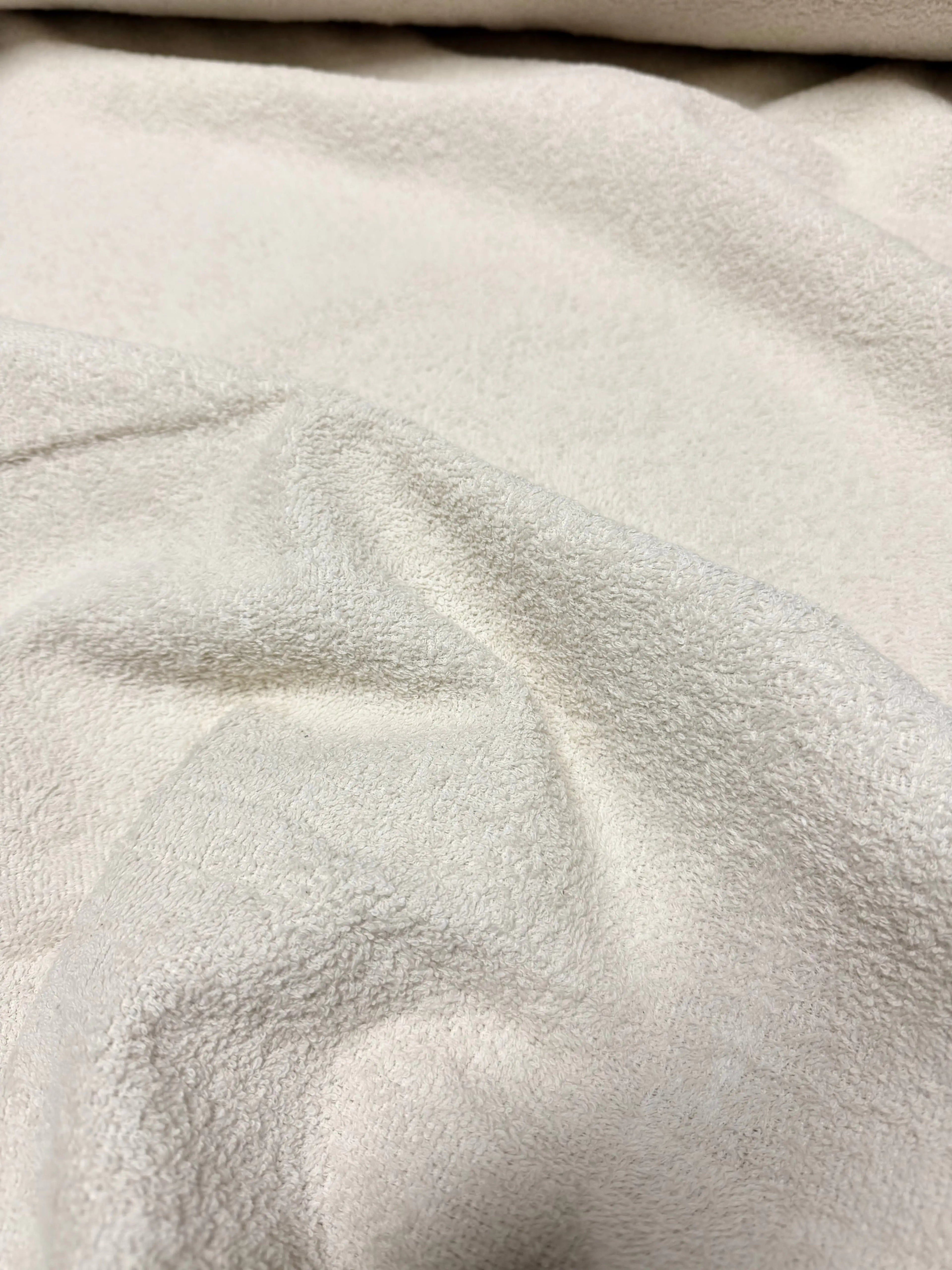 Tessuto Spugna Cotone 150H 0,5 m / CREMA