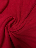 Tessuto Spugna Cotone 150H 0,5 m / ROSSO